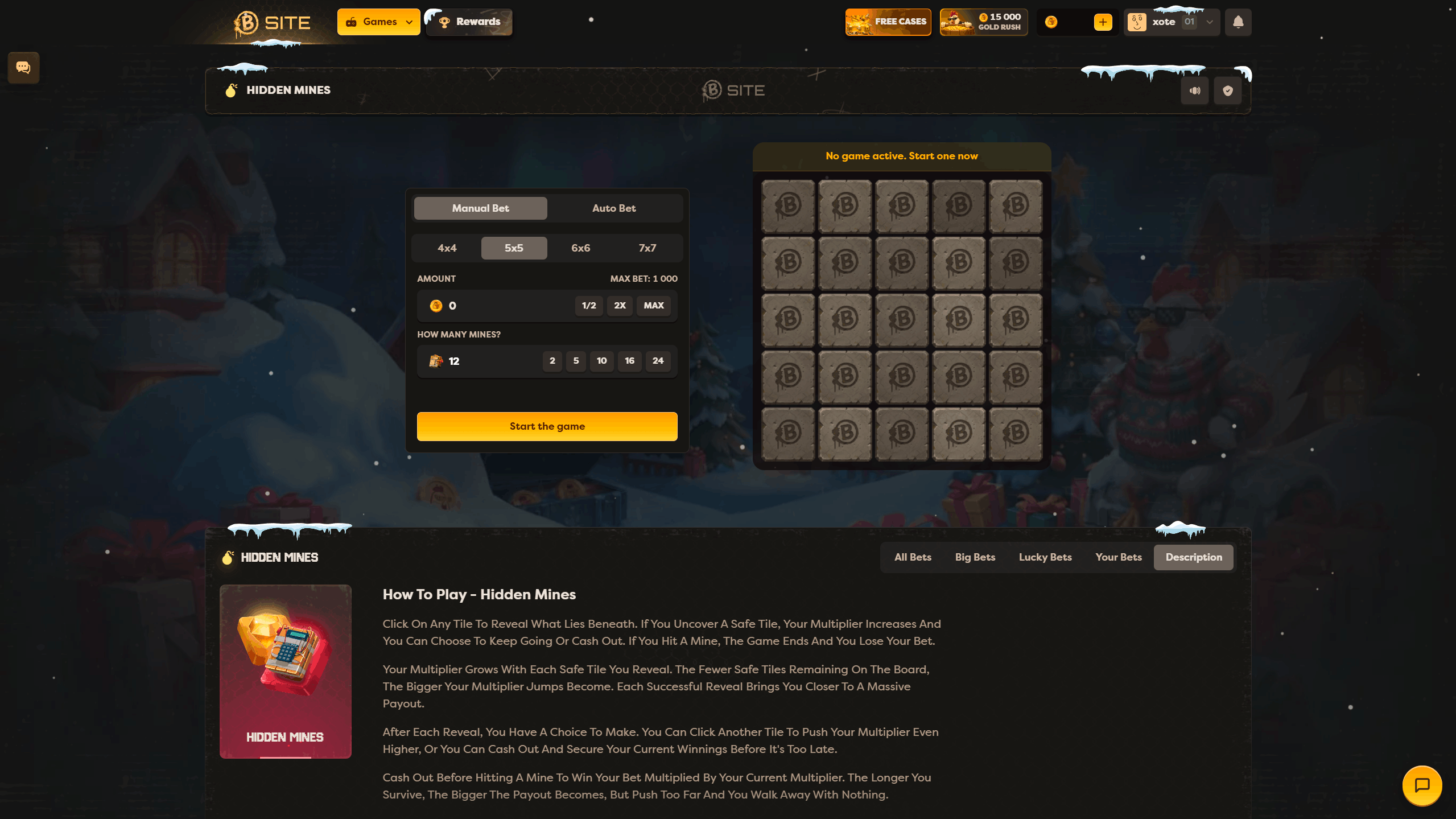 BSite Mines ScreenShot