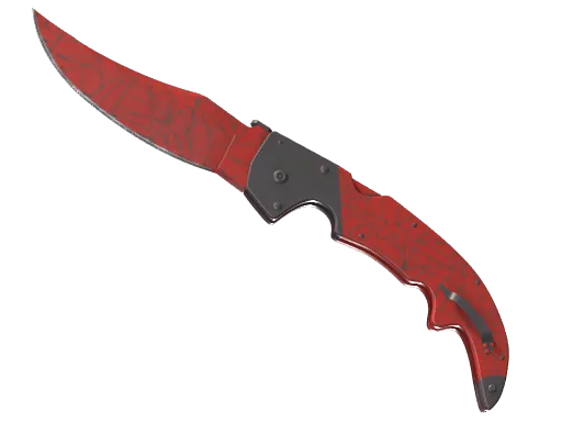 Falchion Knife | Crimson Web