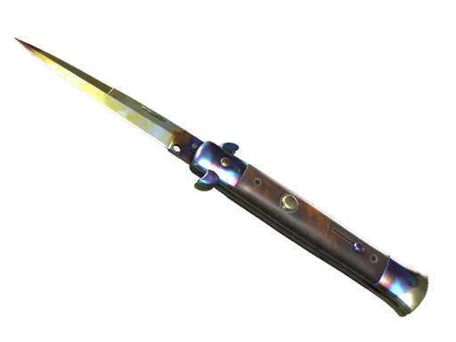 Stiletto Knife | Case Hardened