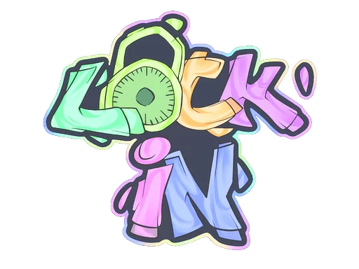 Sticker | Lock In