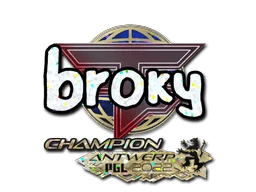 broky (Glitter, Champion) | Antwerp 2022