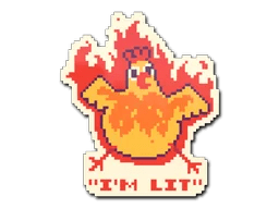 Sticker | I'm Lit