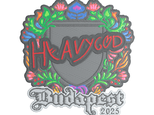 Heavygod (Embroidered) | Budapest 2025