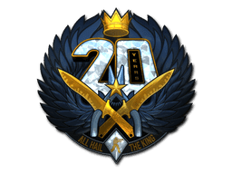 Sticker | All Hail the King (Foil)