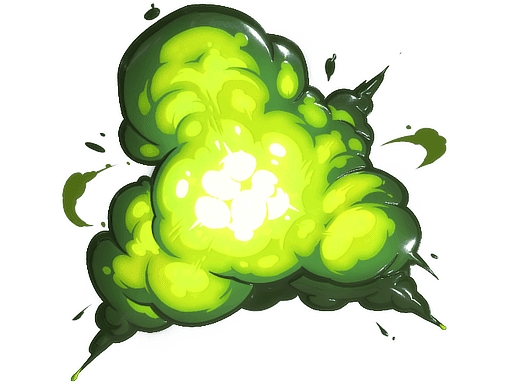 Sticker | Boom Blast (Glitter)