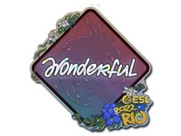 w0nderful (Glitter) | Rio 2022