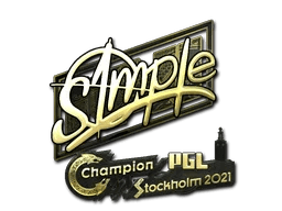 s1mple (Gold) | Stockholm 2021