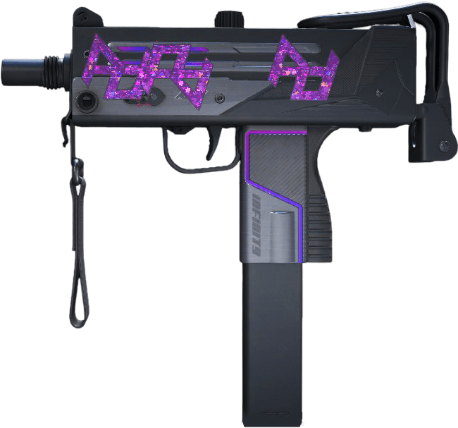 MAC-10 | Light Box Pink Line Craft Step 3